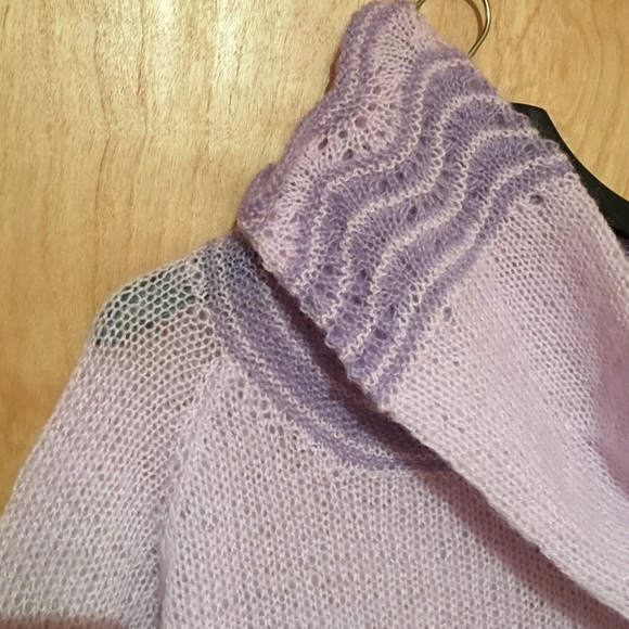 Lilac mohair sweater - Picture 6 of 6
